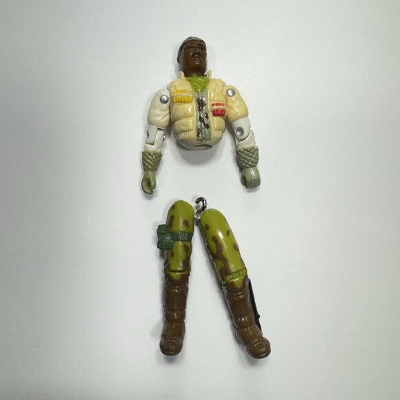 Hasbro G.I. Joe Stalker V2 Vintage 1989 Action Figure ONLY No Midsection - Picture 1 of 6